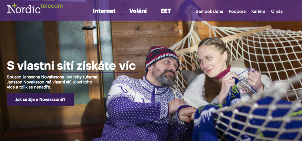 Nordic Telecom - levné volání a internet