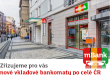 Vkladový bankomat mBank