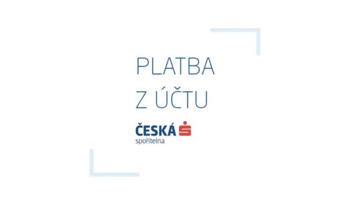 Česká spořitelna - Platba z účtu